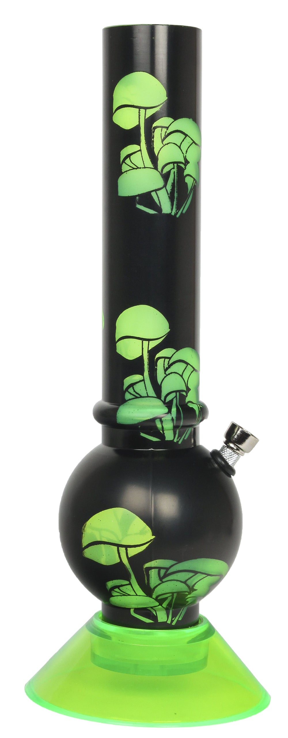 Acryl Bong Green Mushroom - 33cm