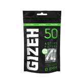 GIZEH Aktivkohle Filter 8mm (5 x 50Stk)