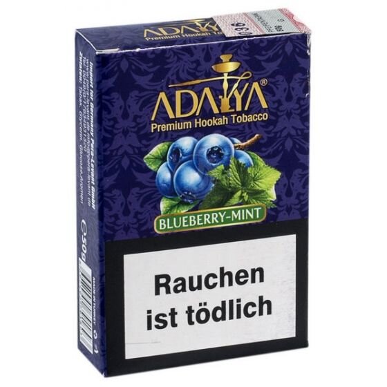 Adalya - Blueberry Mint - 10 x 50g