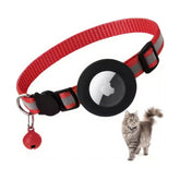 AirTag Halsband Nylon Mazo, rot