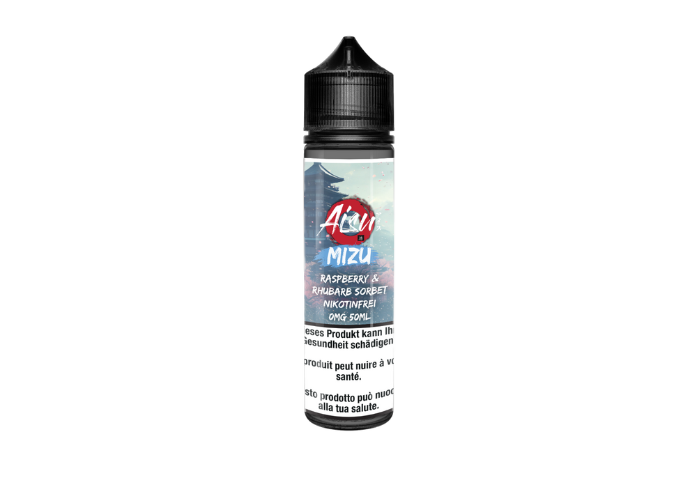 AISU - MIZU - Raspberry & Rhubarb Sorbet - 50ml - Shortfill
