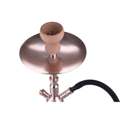 Al Malik - Shisha Aghbala - 530mm - Kristall / Rosengold
