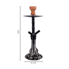 Al Malik - Shisha Er-Rich - 550mm - Black