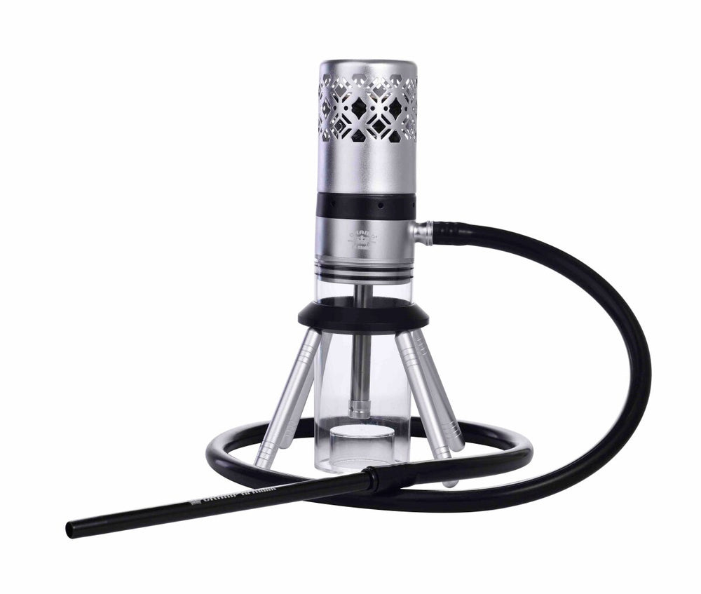 Al Malik - Shisha Sefrou Black / Silver - 280mm - schwarz / silber