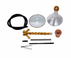 Al Malik - Shisha Zaida - 580mm - Perlmutt / Gold
