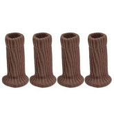 All Care Stuhlbein-Stulpen Socken, 4er-Set, braun