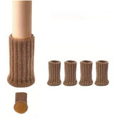 All Care Stuhlbein-Stulpen Socken, 4er-Set, hellbraun