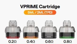 2 x OXVA Vprime Cartridge, 5ml