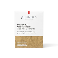 Alpinols - CBD Gesichtsmaske mit Aloe Vera & Heilerde - 50ml