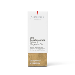 Alpinols - CBD Gesichtsserum mit Retinol & pflegenden Ölen - 30ml