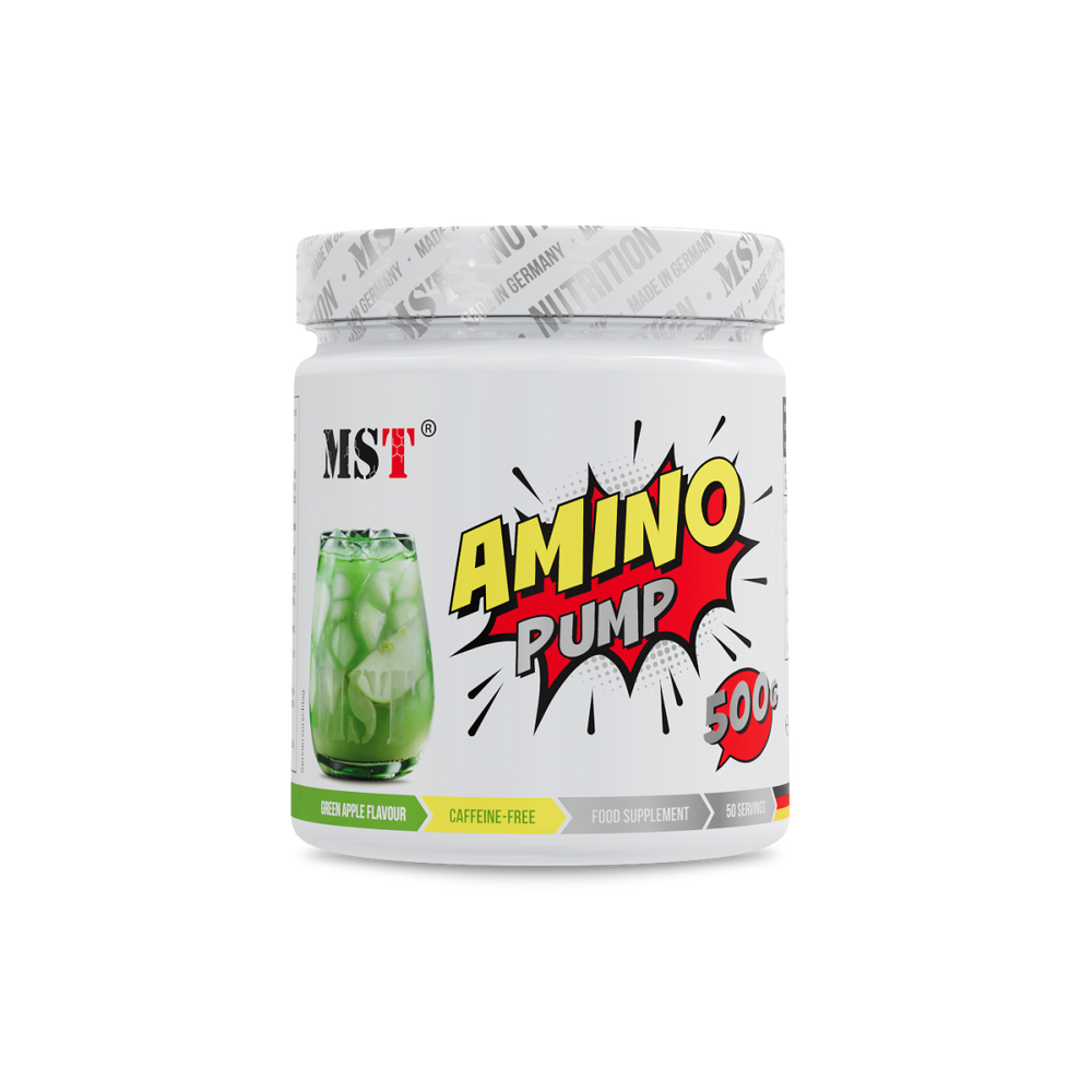 Amino Pump 500 g Green Apple