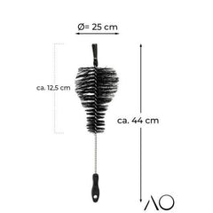 AO Bowlbürste Schwarz