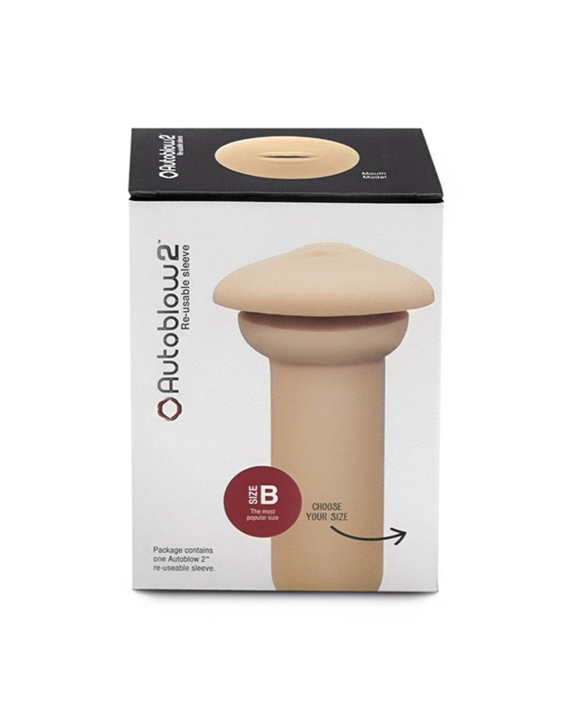 1: Autoblow 2+ Replacement Mouth Sleeve Size B