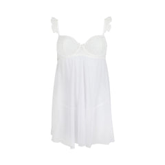 AV Milagros chemise & thong white