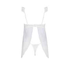 AV Milagros chemise & thong white