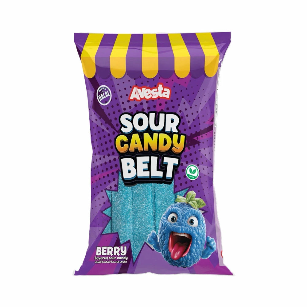 Avesta Sour Candy Belt Berry 70g