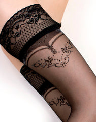 2: Ballerina - Fantasy Hold Ups - Strümpfe (20 den) - Schwarz