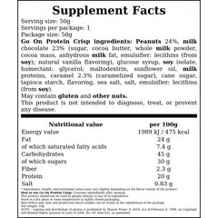 Go On Protein Crisp - 45g - Pistachio & Cookies x24