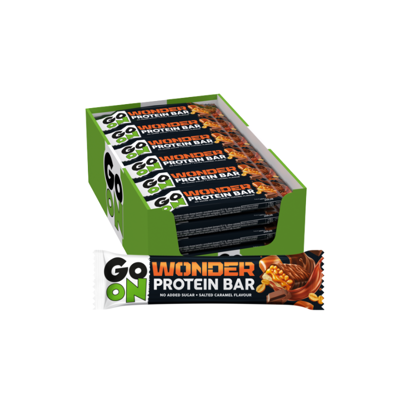 Baton Go On Wonder Protein - 45g - Salted Peanut Caramel x24
