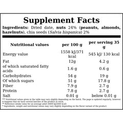 Baton Raw - 35g - Nuts - Chia x36