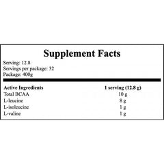 BCAA 8:1:1 - 400g - Lemon