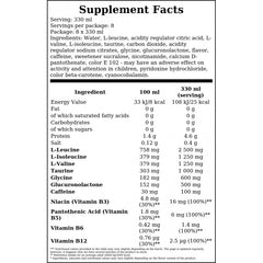 BCAA Energy Drink - 330ml - Yuzu & Apricot x8