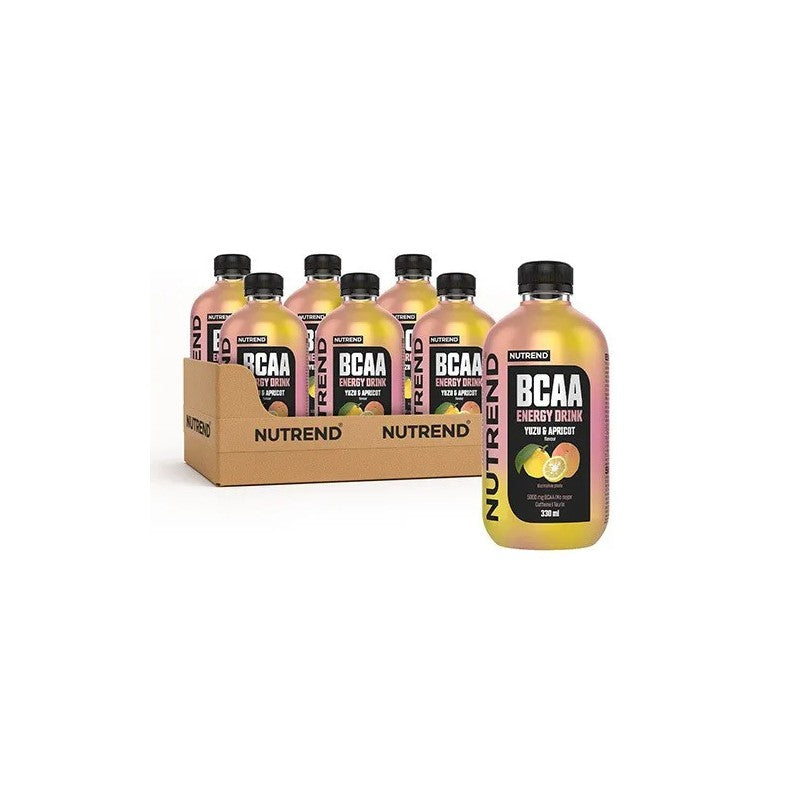 BCAA Energy Drink - 330ml - Yuzu & Apricot x8