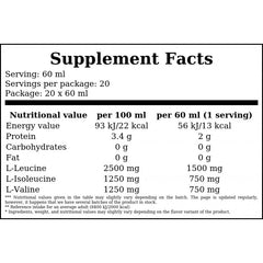 BCAA Mega Shot - 60ml. x20