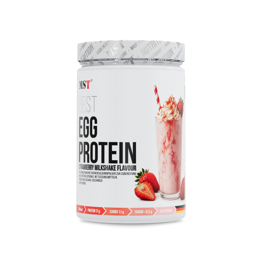 Best Egg Protein 900 g Milkshake strawberry