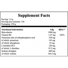 Beta Alanine Xplode - 250g - Orange