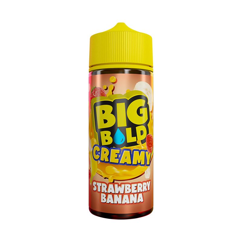 Big Bold Creamy Strawberry Banana - 100ml - Shortfill