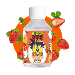 Biggy Bear - 200ml Liquid - EVO Mix de Fraises Acidulées (ohne Nikotin)