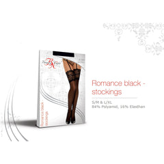 BN Romance stockings black 20DEN