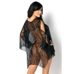 BN Sissy peignoir & thong black