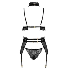 BN Velvet Sin 3pcs set black