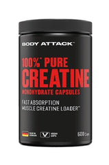 Body Attack 100% Pure Creatine 600 Kapseln