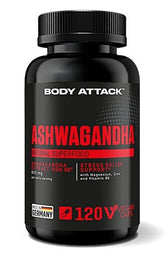 Body Attack Ashwagandha KSM-66 - 120 Kapseln
