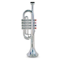 Bontempi Trompete mit 4 farbigen Tasten, 41 cm