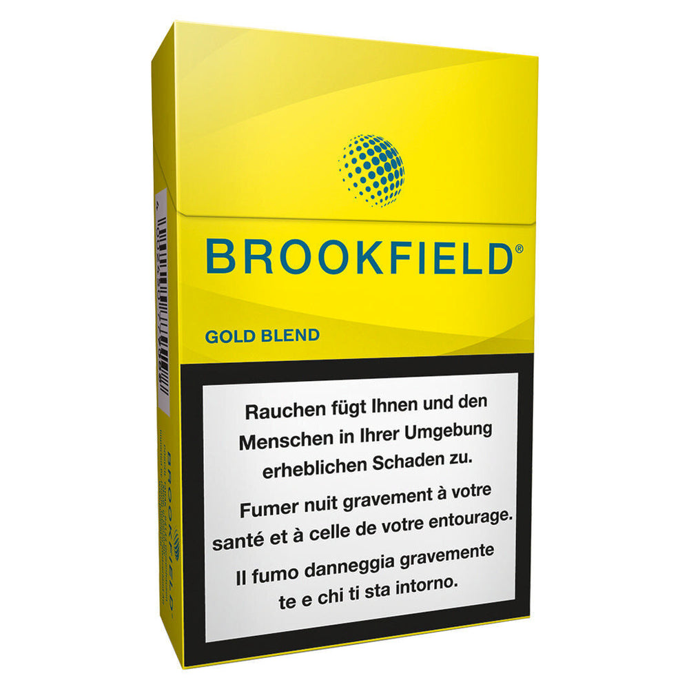 Brookfield - Gold Blend - Zigaretten - Box - 10 Stück