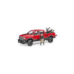 Bruder RAM 2500 Power Wagon mit Ducati Desert Sled & Fahrer