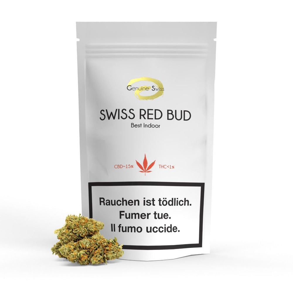 Genuine Swiss CBD, Swiss Red Bud, 2.5g
