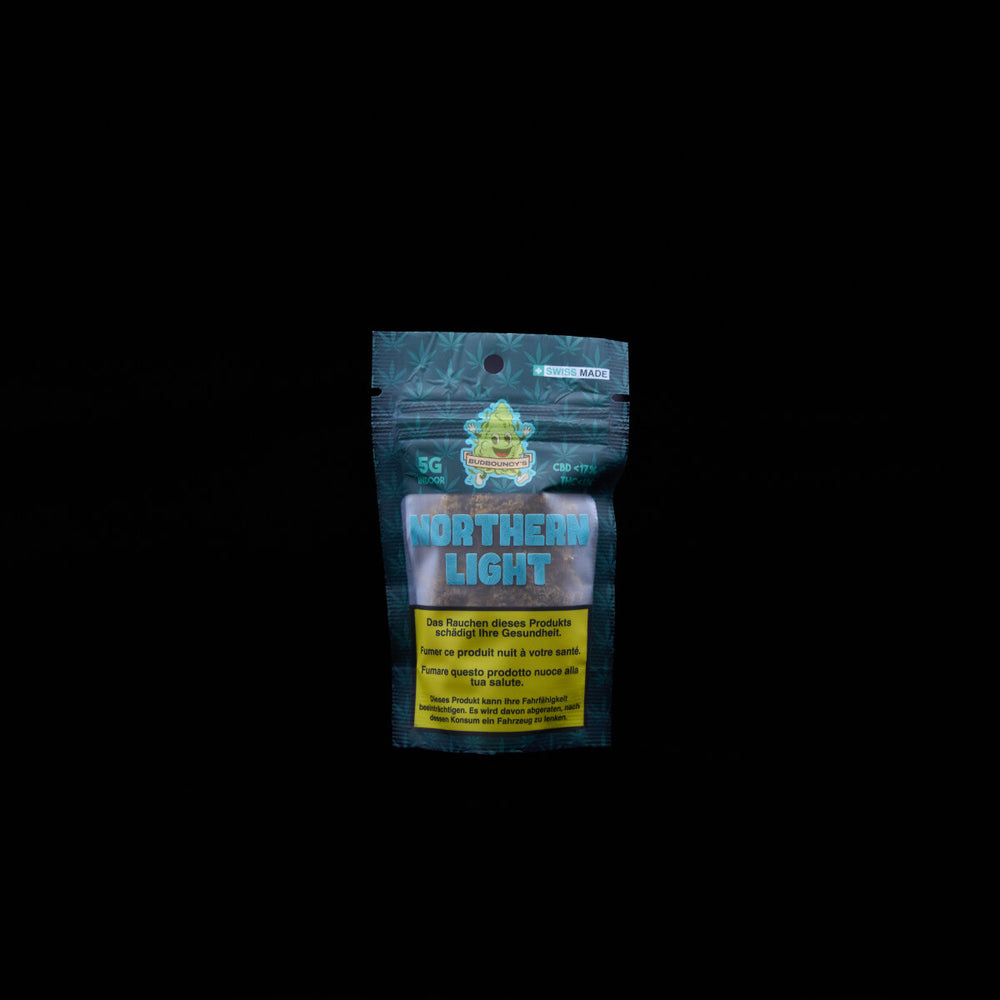 BudBouncy - Indoor CBD Blüten - Northern Light - 5g