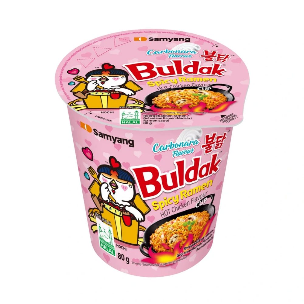 Buldak Carbonara CUP 80g - Instant Nudeln