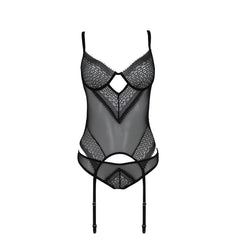 CA Denerys corset & thong black