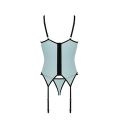 CA Sidra corset & thong mint