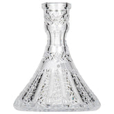 Caesar Crystal Steckbowl Cone - Vertical - Clear