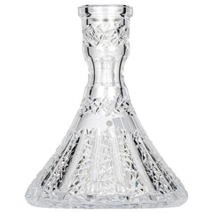 Caesar Crystal Steckbowl Cone - Vertical - Clear