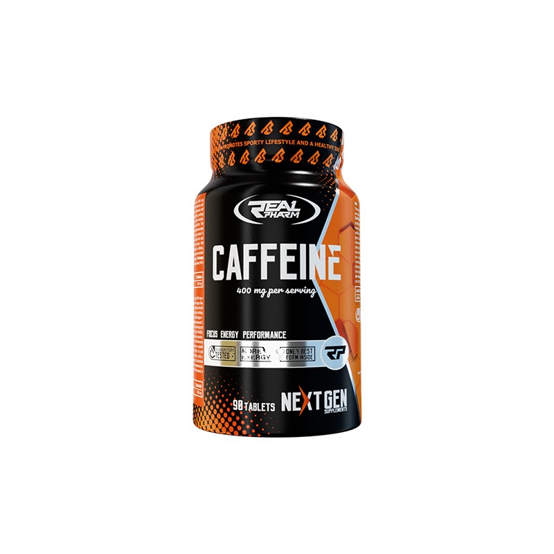 Caffeine 400mg - 90tabs. - Koffein