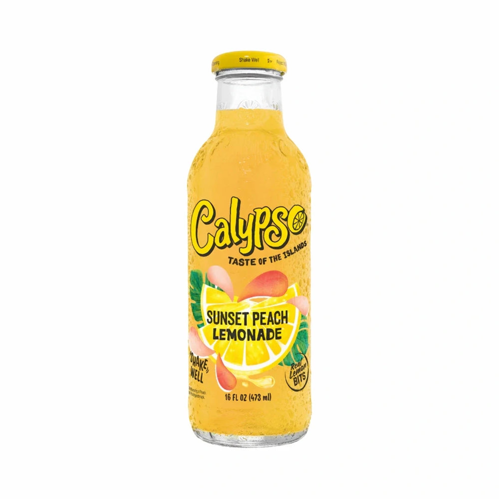 Calypso Sunset Peach Lemonade USA 473 ml - Nur Palettenversand (DPG)