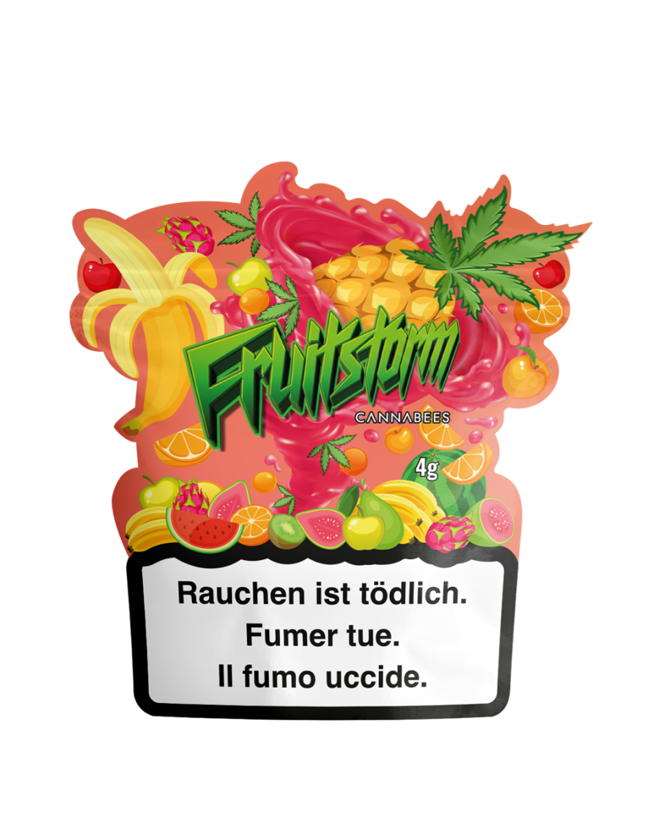 Cannabees - Fruitstorm - Indoor CBD Blüten - 4g